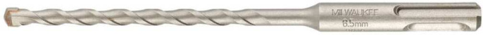 Бур Milwaukee SDS+ Contractor 6.5x160 (4932471221) (твердосплавный наконечник, с 2 режущими кромками, двухспиральная конструкция)