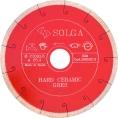 Диск алмазный сплошной (230х25,4 мм) HARD CERAMICS Solga Diamant 20010231