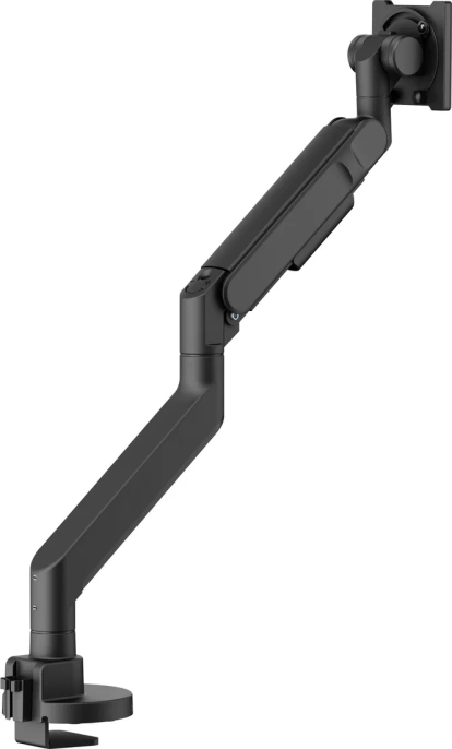 Кронштейн для монитора ErgoSmart Super Heavy-Duty U черный, 1 монитор, 24-57", настольный, регулировка высоты/поворота, USB-хаб, VESA75/100/200