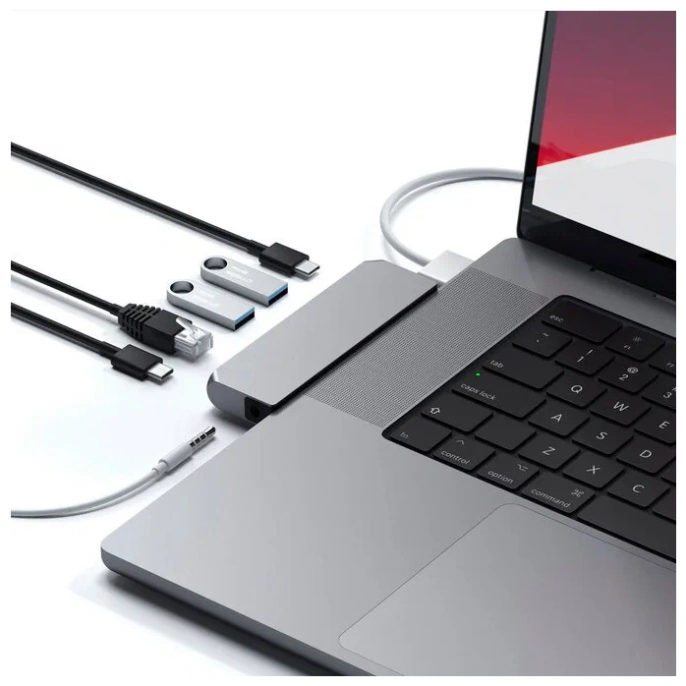 Хаб Satechi Pro Hub Mini. Цвет - Серый космос