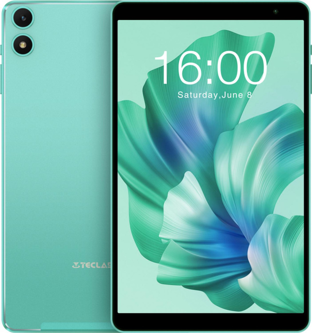 Планшет Teclast P85T Kids A523 1.8 8C RAM4Gb ROM64Gb 8" IPS 1280x800 Android 14 синий 2Mpix 0.3Mpix BT WiFi microSD 512Gb 5000mAh 5hr