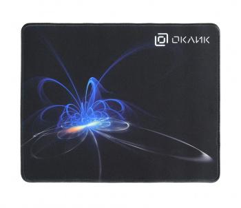Коврик для мыши Oklick OK-FP0350 M черный, ткань, 350х280х2мм