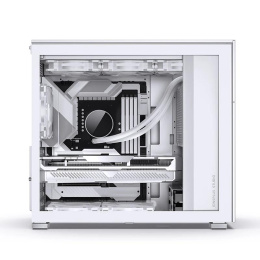 Корпус JONSBO D41 STD, Midi-Tower, TG, no fan, 1xUSB-A 3.2 + 1xUSB-C 3.2, ATX, mATX White D41 STD White