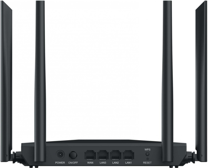 Роутер беспроводной Netis NC65 AC1200 10/100/1000BASE-TX черный
