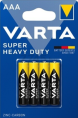 Батарейка Varta Super Heavy Duty 2003 AAA BL4 (напряжение: 1.5 В)