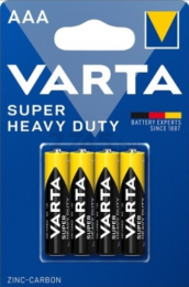 Батарейка Varta Super Heavy Duty 2003 AAA BL4 (напряжение: 1.5 В)
