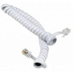 Rexant 18-2021 Шнур для телефонной трубки, витой RJ-10 4P-4C , 2м, белый