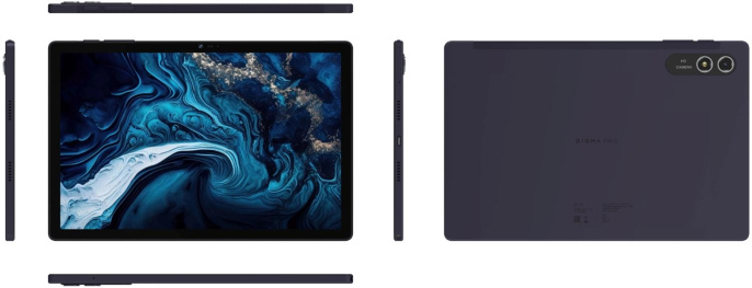 10.51" Планшет DIGMA PRO HIT 18 8/128 GB T606 4G, 1920 x 1200, Android 13, фиолетовый [hs1012pl]