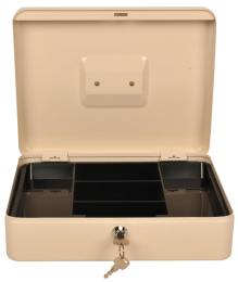 Ящик для денег Cactus CS-CB-004WT 90x300x240 бежевый металл