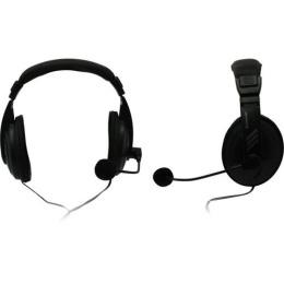 Компьютерная гарнитура Defender Gryphon 750 /накладные/ ?40 мм/ рег.громк./2 x 3.5 mm стерео jack/ кабель 2м / черный. 63750