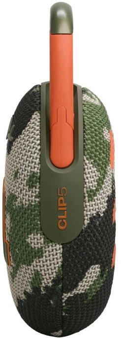 Колонка порт. JBL Clip 5 камуфляж 7W Mono BT 10м 1400mAh (15074902)