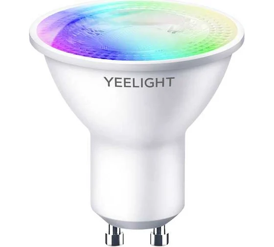 Комплект умных лампочек Yeelight GU10 Smart bulb Multicolor 4-pack / YLDP004-A YGYC0120004WTEU