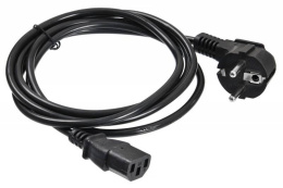 Кабель питания Buro BU-PCAB-1.8-16A,  IEC C13 -  Евровилка,  1.8м