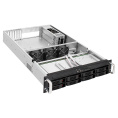 Серверная платформа ExeGate Pro 2U660-HS08 <RM 19", высота 2U, глубина 660, Redundant БП 2x550W, 8xHotSwap, USB> EX294561RUS