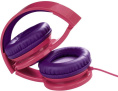 Наушники мониторные Hama Blink`n Kids 1.2м розовый проводные оголовье 00135664