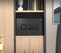 Сейф Deli ET530 встраиваемый 250x350x250мм электронный/ключевой