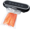 Вакуумный упаковщик RageX R2201-000 125 Вт, управление: сенсорное, уровень шума: 68 дБ, производительность: до 7 л/мин, вакуумное давление: 80 кПа, ширина пакета: 300 мм, режим: сухой, влажный, супервлажный, вакуумирование, запаивание