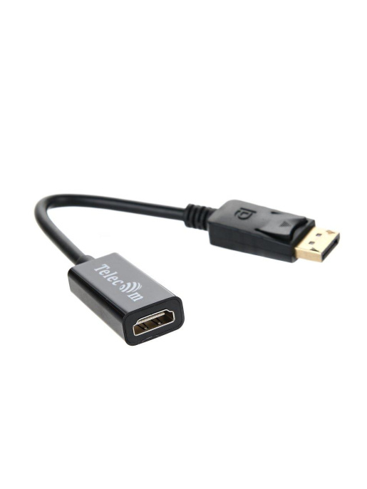 Кабель-переходник DP -- HDMI-F 0.2m , Telecom TA553