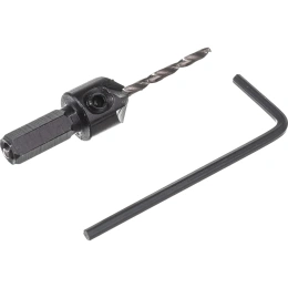 Сверло пилотное 2.38 мм с зенкером для шурупов 3 мм, размер №6 Gigant GT-062