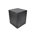 Шкаф коммутационный ЦМО ШРН-Эконом (ШРН-Э-15.350.1-9005) настенный 15U 600x350мм пер.дв.металл 85кг черный 300мм 18.09кг 180град. 742мм IP20 металл