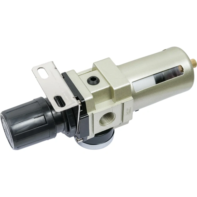 Фильтр-влагоотделитель для компрессора с регулятором давления 1/2"; манометр; 4000 л/мин; 10 бар Gigant GAW4000-04