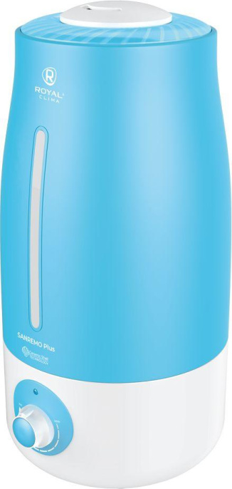 Увлажнитель воздуха ультразвуковой Royal Clima RUH-SP400/3.0M-BU, 3л, голубой/белый