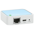 Wi-Fi роутер TP-LINK TL-WR802N,  Wi-Fi 4,  N300,  2.4ГГц, 1 WAN/LAN, белый