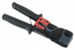 Инструмент обжимной ITK (TM1-B10V) для RJ-45/RJ-12/RJ-11 (упак:1шт) черный