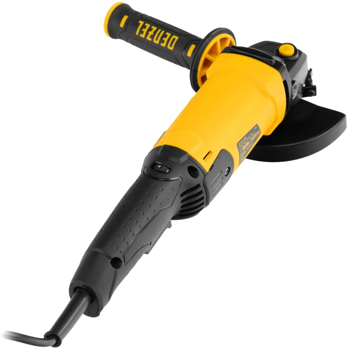 Углошлифовальная машина Denzel AG125-1100A 1100Вт 11000об/мин рез.шпин.:M14 d 125мм 26908