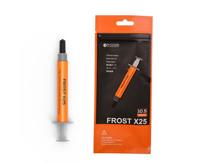 Термопаста ID-COOLING FROST X25 4g 200шт/кор,Thermal Paste Retail