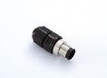 Разъем индустриальный MOXA M12D-4P-IP68, D-coded 4-pin M12 Male, IP68