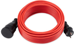 Удлинитель силовой StarWind ST-PS1.20/R-16, розеток 1шт, 3x1.0 кв.мм, 16A, 20м, ПВС, без катушки, красный