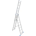 Алюминиевая трехсекционная лестница LadderBel 8 ступеней LS308