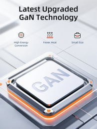 Зарядное устройство CABLETIME GA30W (CT-GAN30-PW) GaN PD3.0 30 Вт, белый