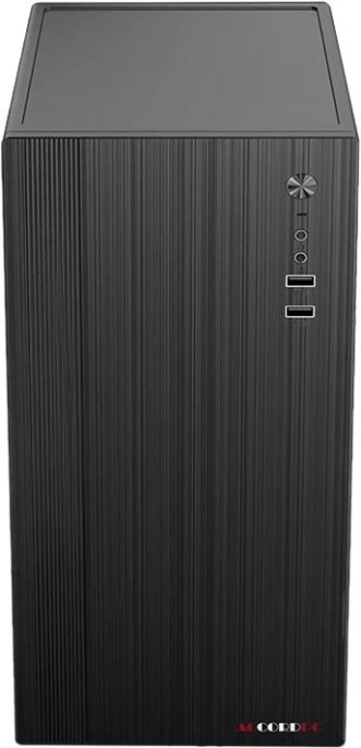 Корпус Accord ACC-M802 черный без БП mATX 1x80mm 1x120mm 1xUSB2.0 1xUSB3.0 audio bott PSU