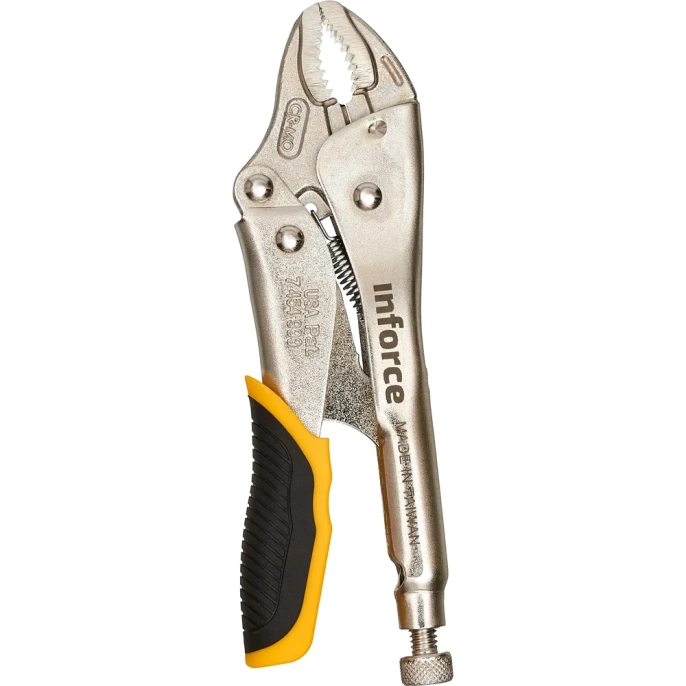 Зажимные клещи 175мм Inforce 06-03-01