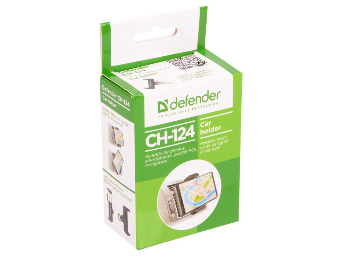 Defender Автомобильный держатель CH-124 55-90 мм, решетка вентиляции_5 29124