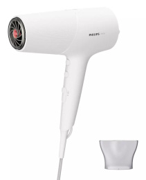 Фен Philips BHD500/00 2100 Вт, DC мотор, ионизация, термодатчик, шнур 1.8 м, белый