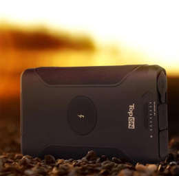 Мобильный аккумулятор TopON TOP-X73 72000mAh QC3.0/PD3.0/Qi 180W 5A USB-A/2xUSB-C беспров.зар. черный 103073