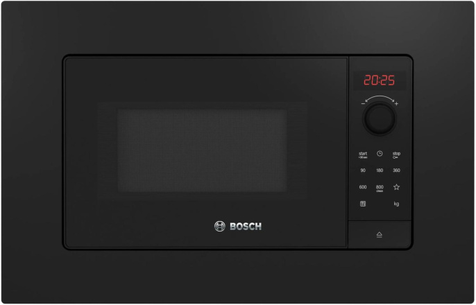 Микроволновая печь Bosch BFL623MB4 20л. 800Вт черный встраиваемая