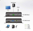 ATEN VC1280-AT-G Конвертер, VGA/HDMI+AUDIO HDMI, HD-DB15+HDMI+MIM-JACK HDMI, Female, Б.П. 5V, 3840x2160 30Hz 4:2:0;DDC2B;Analog + Digital stereo audio input