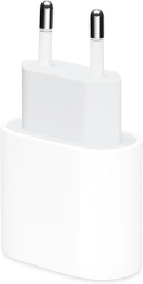 Сетевое зарядное устройство Apple A2347, USB-C, 20Вт, 2.2A, белый [muvv3zm/a]
