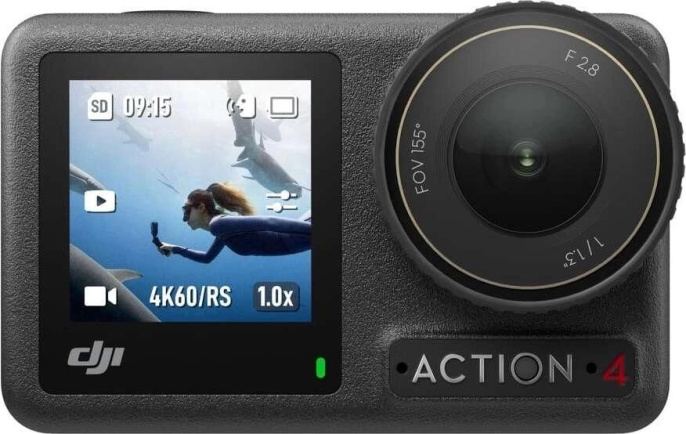 Экшн-камера Dji Osmo Action 4 Standard Combo 1xCMOS 12Mpix серый/черный