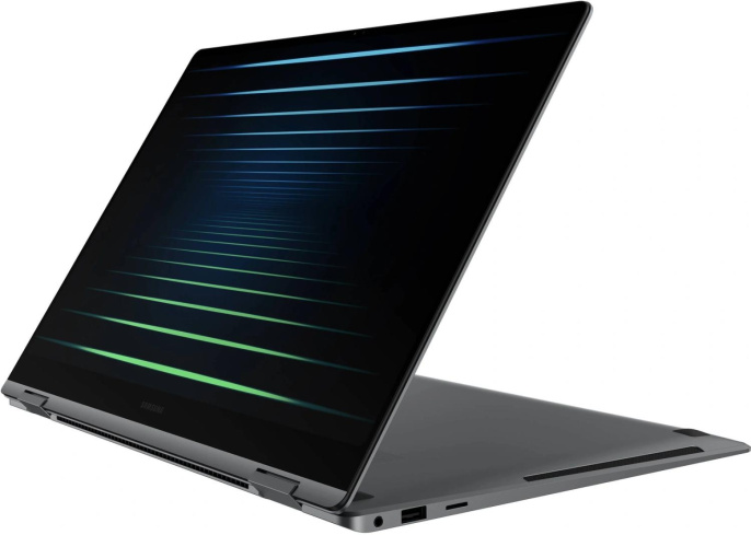 Ноутбук Samsung Galaxy Book 5 Pro 360 NP960, 16", 2025, трансформер,  AMOLED, Intel Core Ultra 7 256V 2.2ГГц, 8-ядерный, 16ГБ LPDDR5x, 512ГБ SSD,  Intel Arc  140V, Windows 11 Home,  серый [np960qha-kg