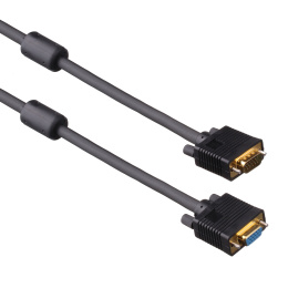Удлинитель монитор-SVGA card ExeGate EX-CC-VGA-15M15F-1.8 (15M/15F, 1,8м, 2 фильтра, позолоченные контакты, экран) EX138951RUS