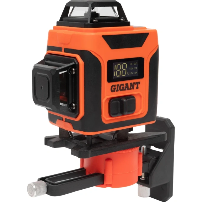 Профессиональный лазерный уровень Gigant 4D 16 линий + телескопическая штанга 3.6 м + штатив 1.5 м GBLL-6