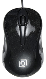 Мышь проводная Oklick 385M, оптическая, USB, 1600dpi, черный [1066858]