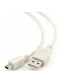 Bion Кабель интерфейсный USB 2.0 AM/miniBM, 1.8м, белый [BXP-CC-USB2-AM5P-018]