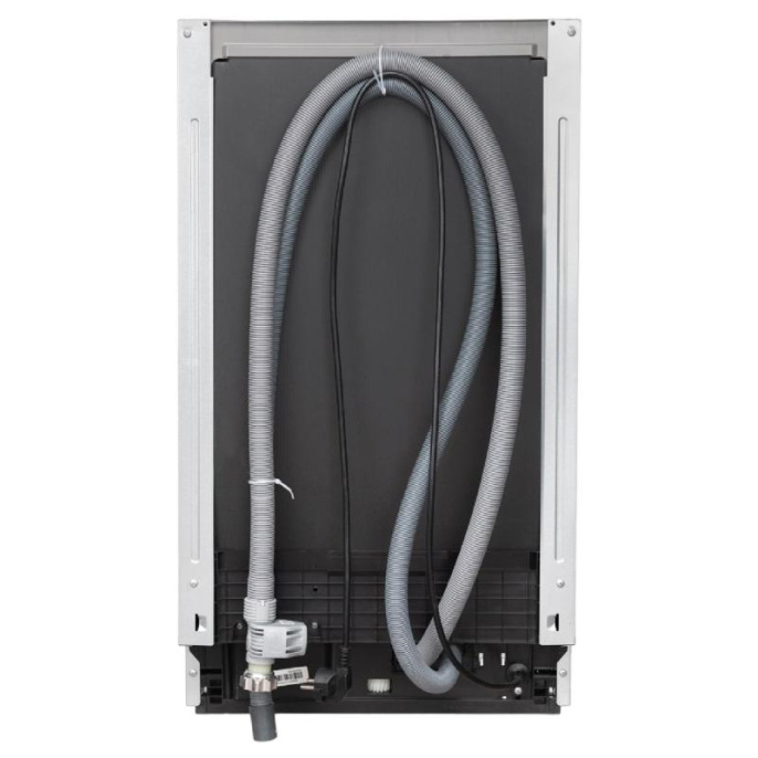 Посудомоечная машина Timberk Set&Dry T-DW45BI103, узкая, напольная, 59.4см, загрузка 11 комплектов, серебристая
