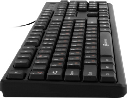 Клавиатура Oklick 100M HW3, USB, мембранная, черный [654570]